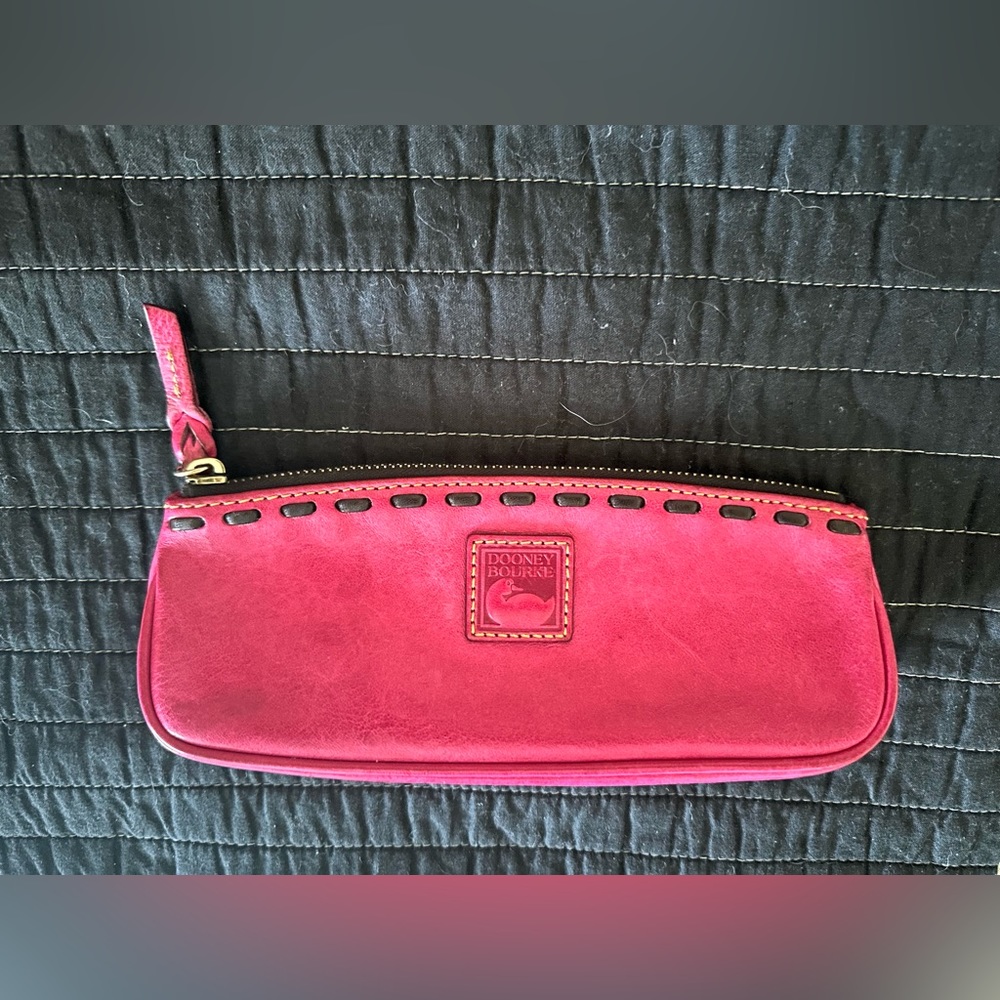Dooney and Bourke Florentine Cosmetic Case Fuchsia